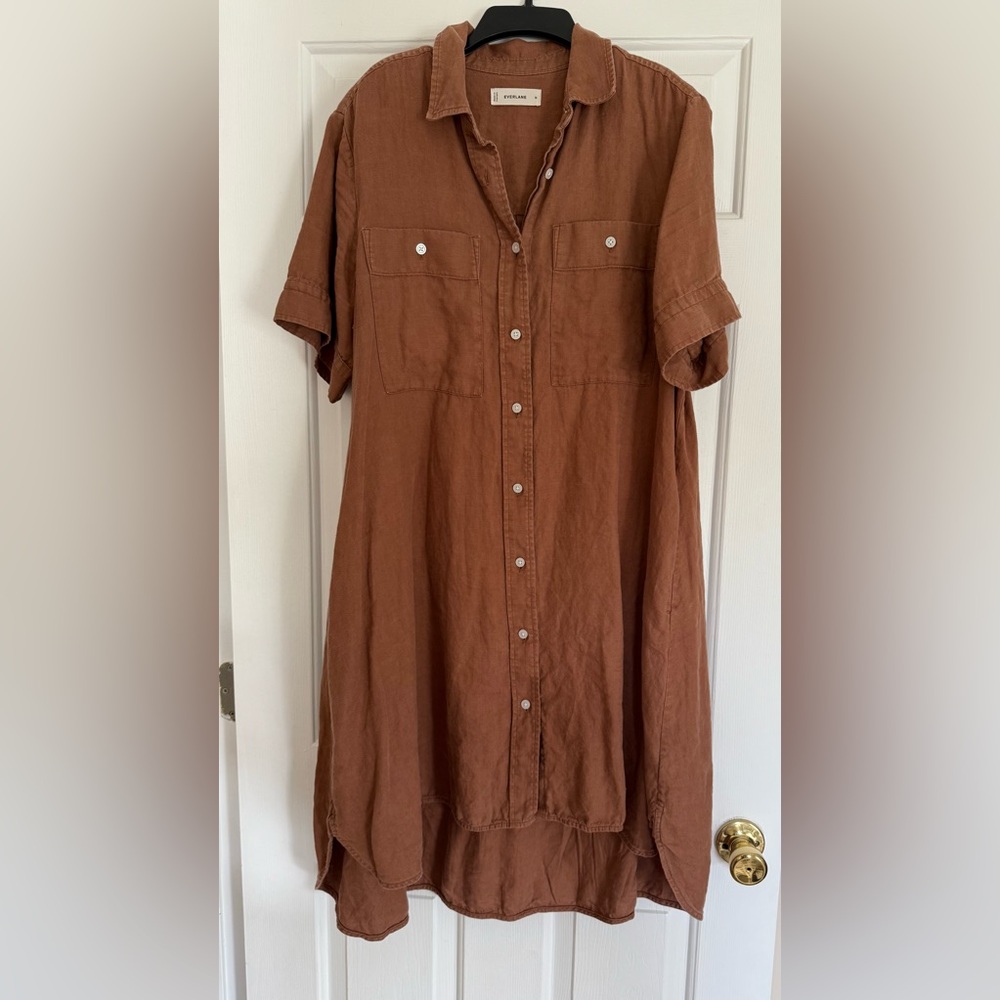 Everlane | the Daytripper Dress in Linen - Medium